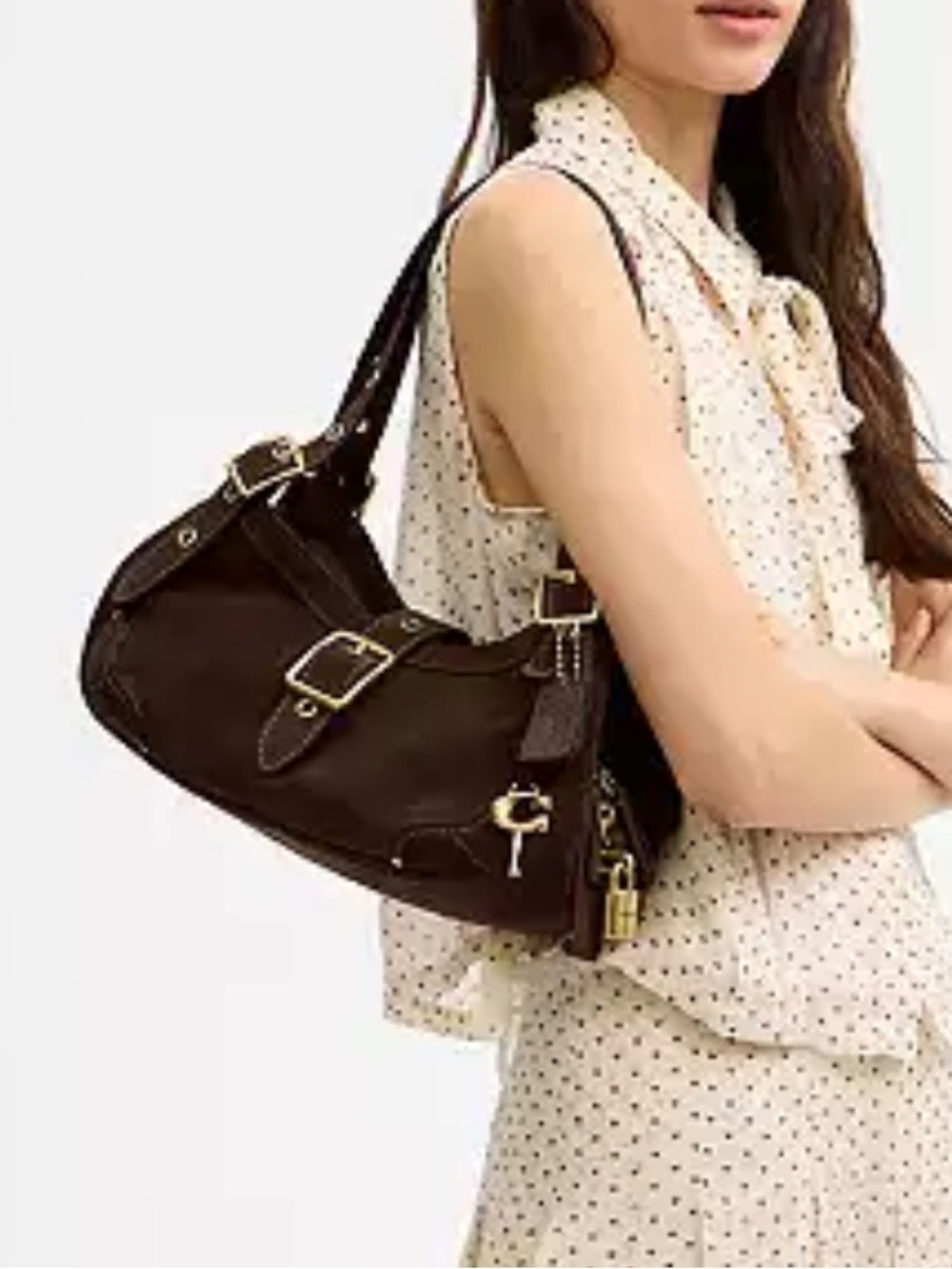 Women authentic coach Drifter shoulder bag 31